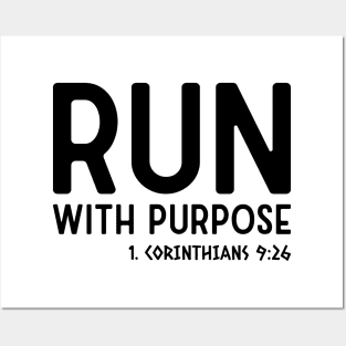 Run with purpose Posters and Art